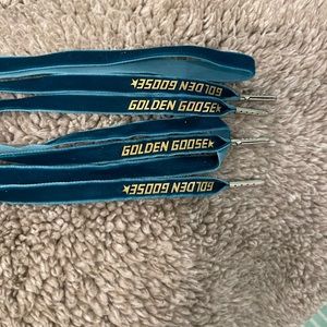 Golden Goose Velvet Laces